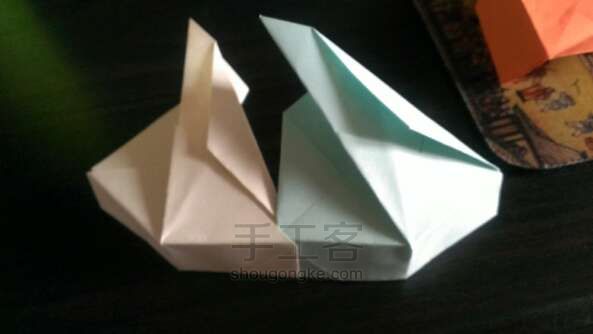 彩色礼盒  折纸方法 第11步