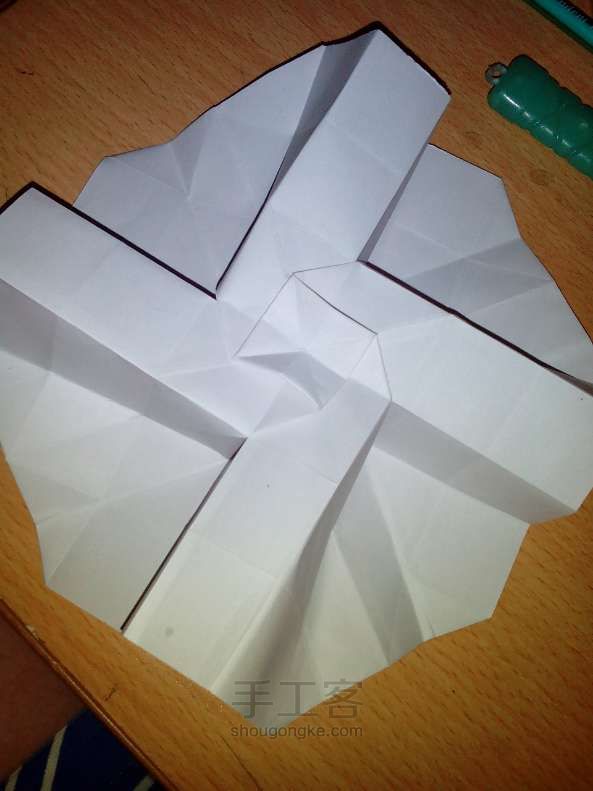 川崎玫瑰 折纸教程 第11步