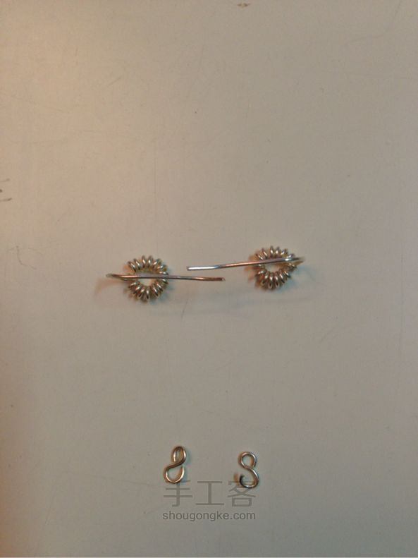 原创水晶耳坠 饰品DIY 手工制作教程 第9步