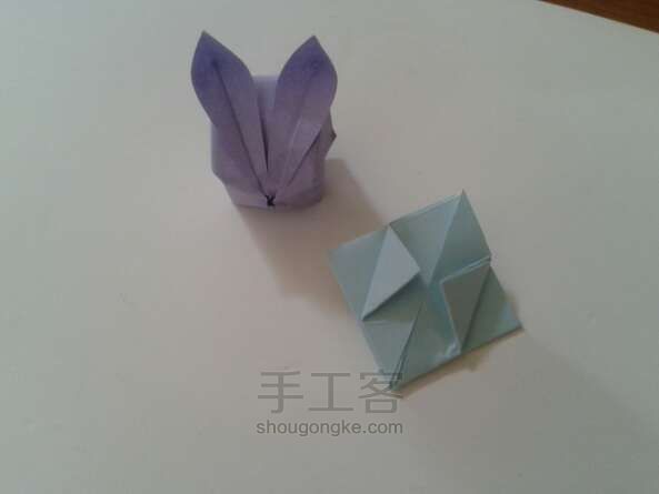 兔子   折纸方法 第8步