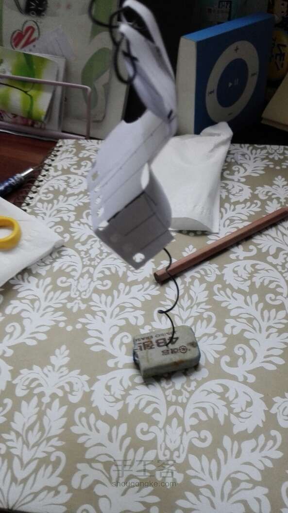 超简单婚纱2带上色教程红色汉服上身  DIY手工制作教程 第16步