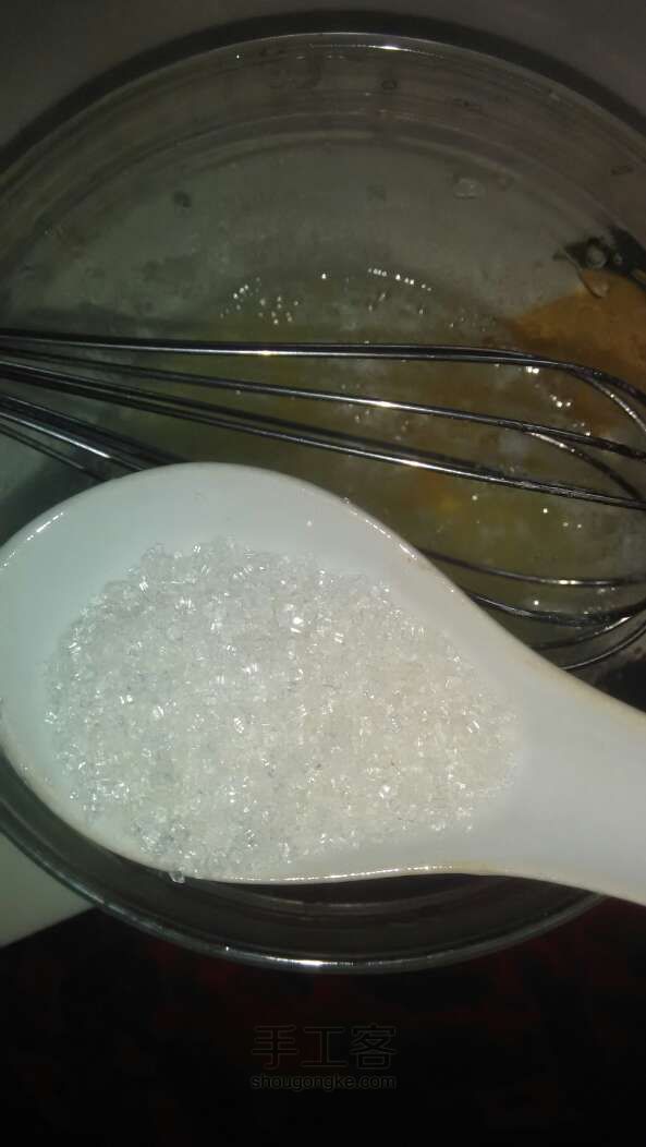 不用电饭煲也能做出的鸡蛋糕  美食教程 第5步