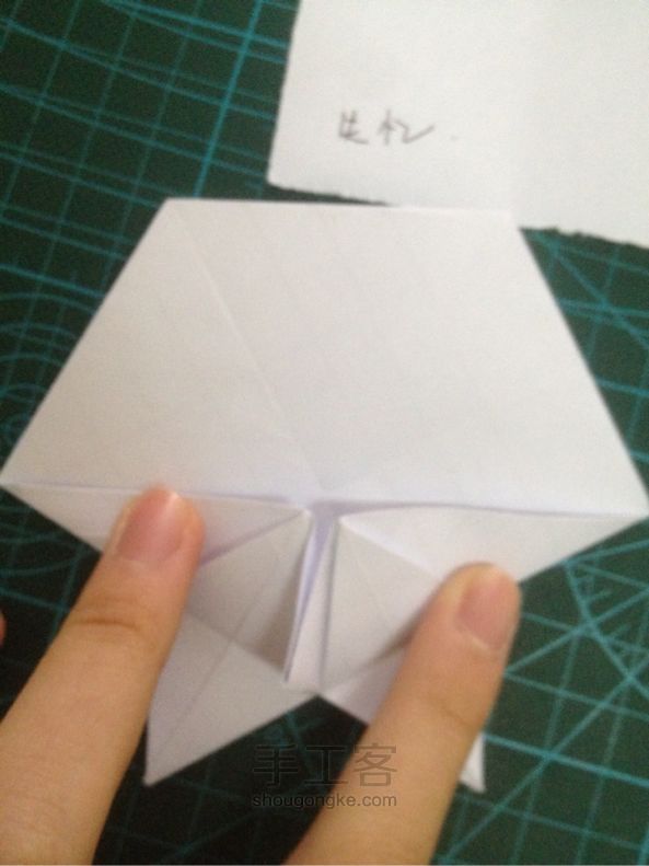 折纸雪花  教程 第19步