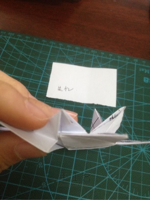 折纸雪花  教程 第28步