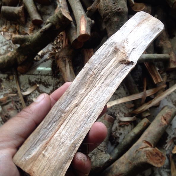 詹小山的一百把勺子 第五把 DIY木艺手工教程 第1步