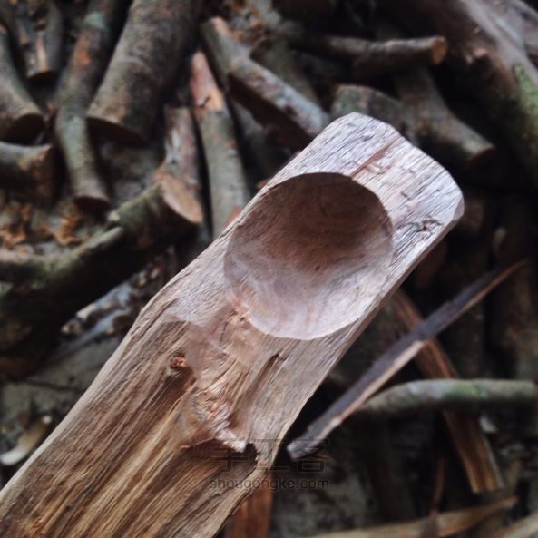 詹小山的一百把勺子 第五把 DIY木艺手工教程 第2步