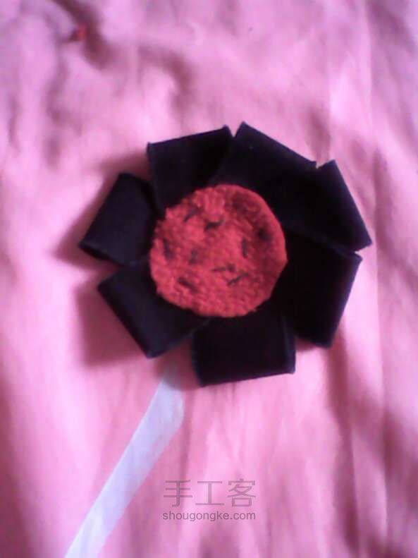 ♥♥『黑黑的花』♥♥ 第5步