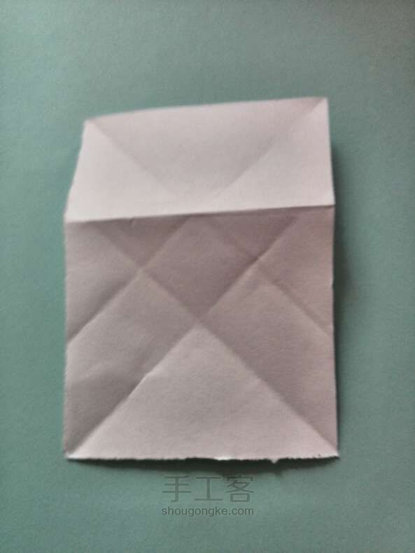 会话气泡  折纸方法 第5步