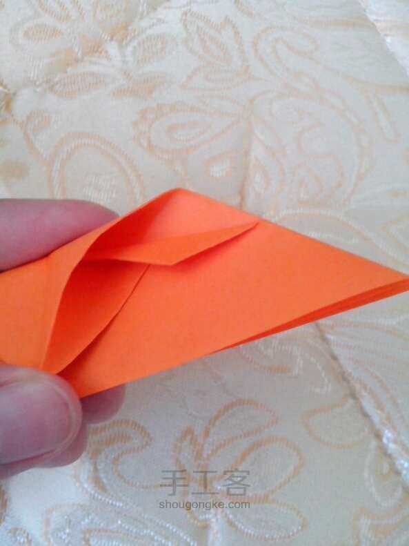 蝴蝶制作  折纸教程 第5步