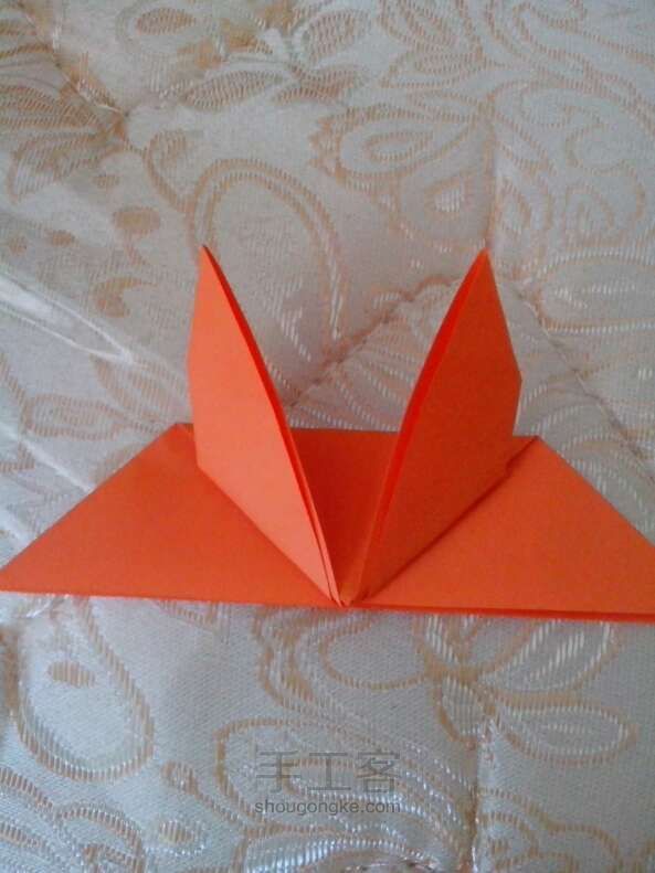 蝴蝶制作  折纸教程 第8步