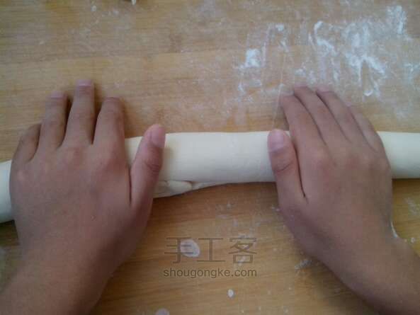 包饺子 美食教程 第2步