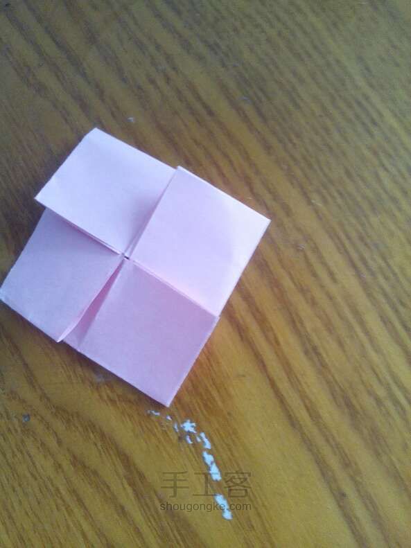  折纸八角星 折纸教程 第8步