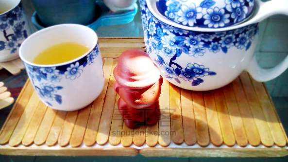 雪糕棍打造完美小茶盘  DIY手工制作教程 第18步