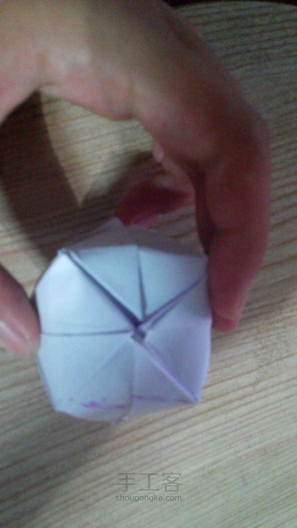 川崎玫瑰折法，看了以后包你学会哦～ 折纸教程 第80步