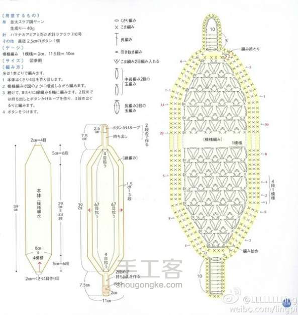 钩针发带教程  DIY手工制作教程 第2步