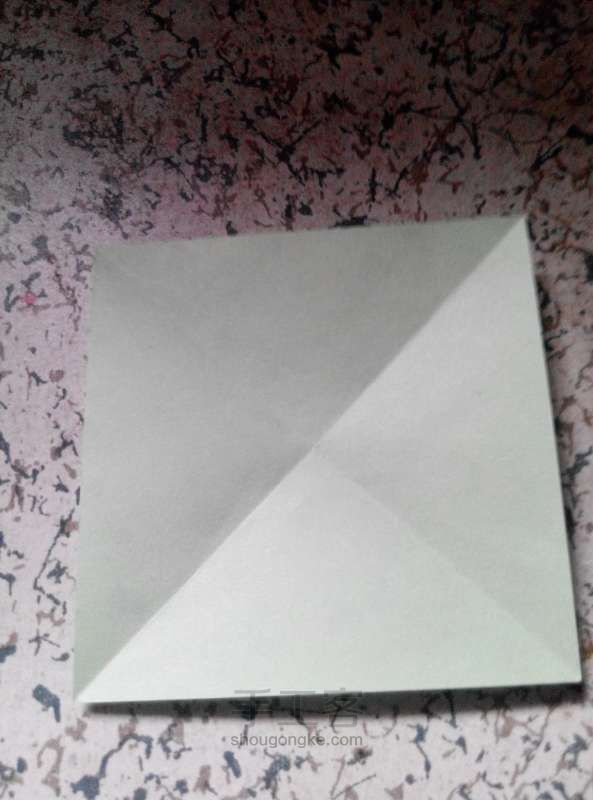 折纸鹤 折纸方法 第4步