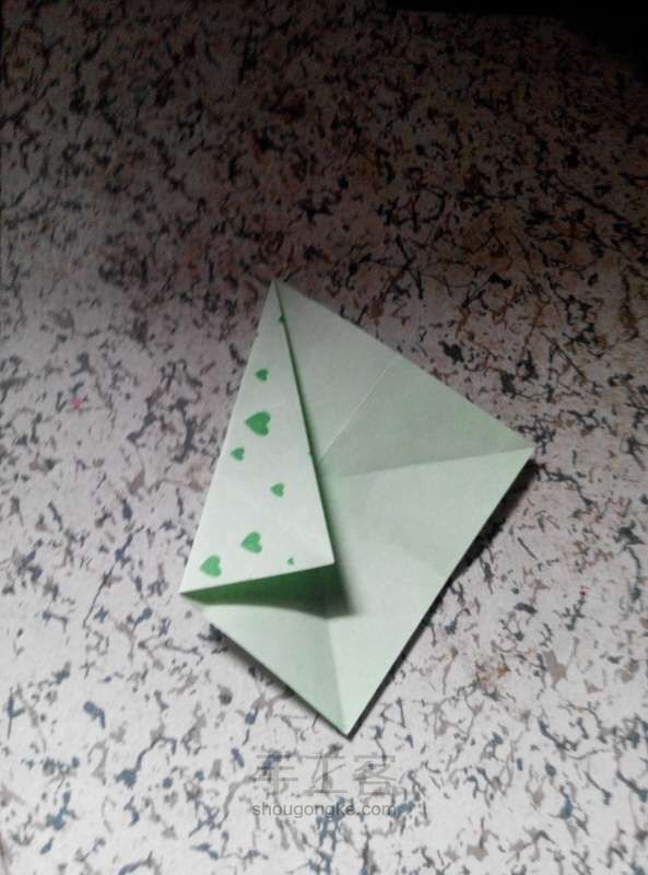 折纸鹤 折纸方法 第8步