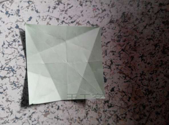 折纸鹤 折纸方法 第11步
