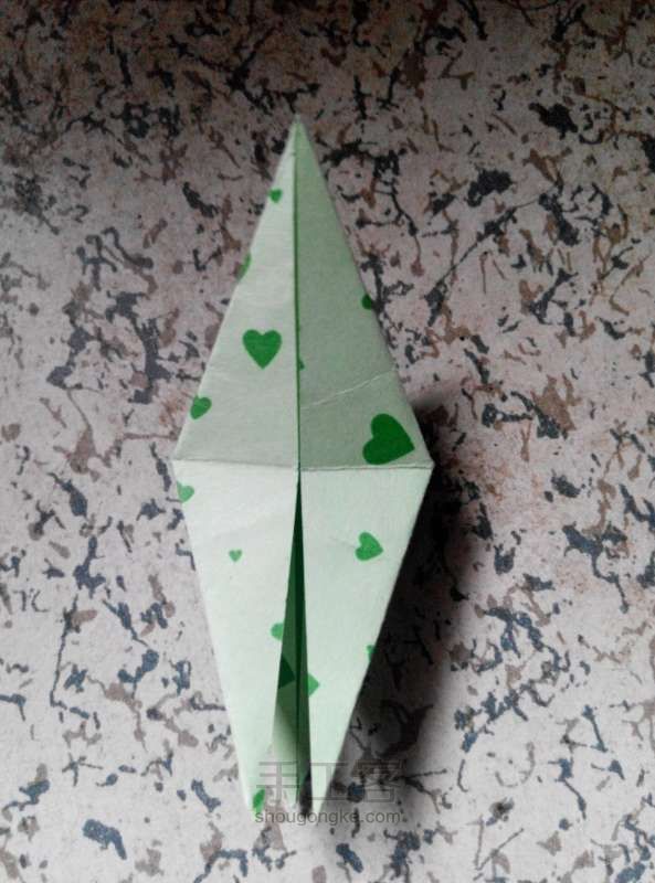 折纸鹤 折纸方法 第15步