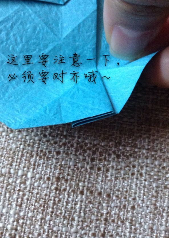 川崎玫瑰图文教程【原创】 折纸教程 第8步