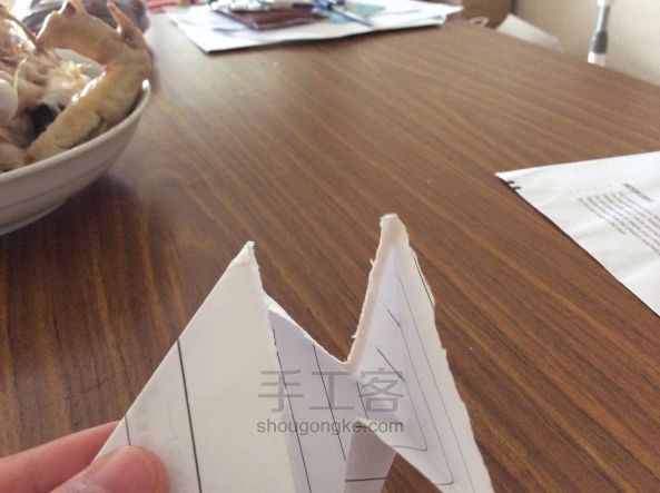 青蛙做法 折纸方法 第10步