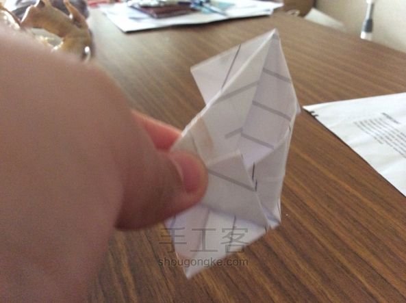 青蛙做法 折纸方法 第18步