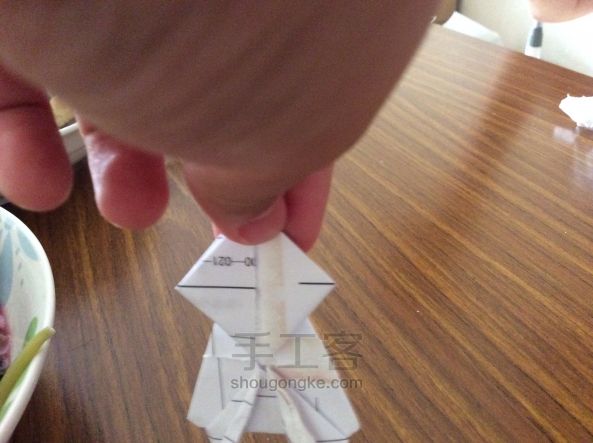 青蛙做法 折纸方法 第20步
