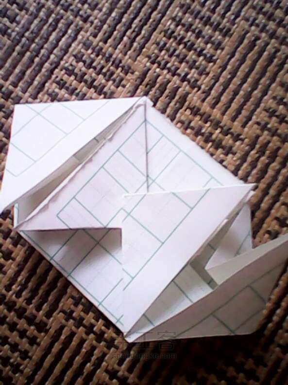 双心  折纸方法 第7步