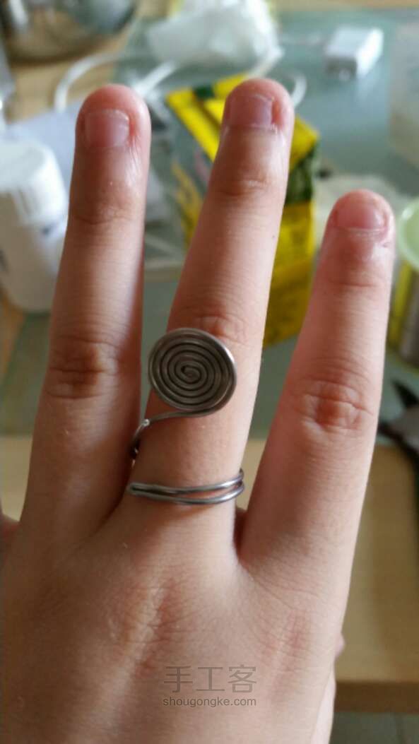 我的戒指💍💍💍💍 DIY手工制作教程 第6步