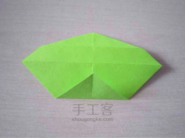 【暖暖折纸】领带心～ 折纸教程 第12步