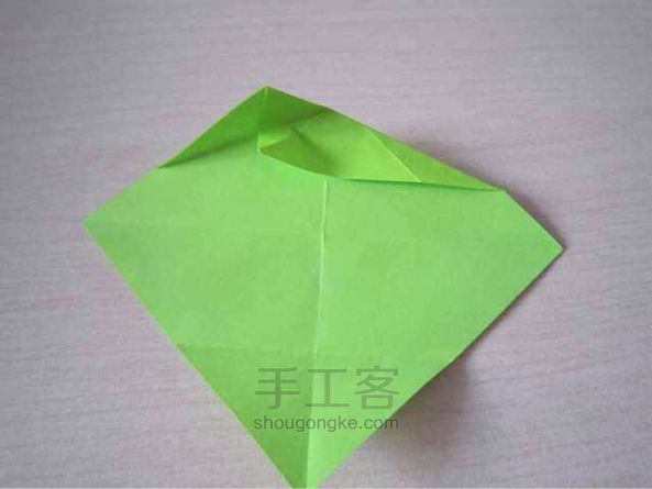 【暖暖折纸】领带心～ 折纸教程 第8步