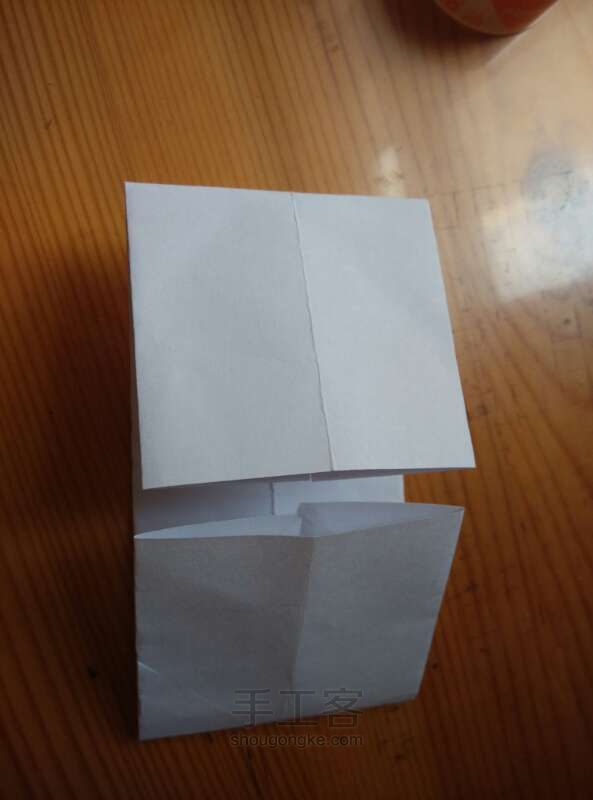 教你做简单好看的蝴蝶结～ 折纸方法 第5步