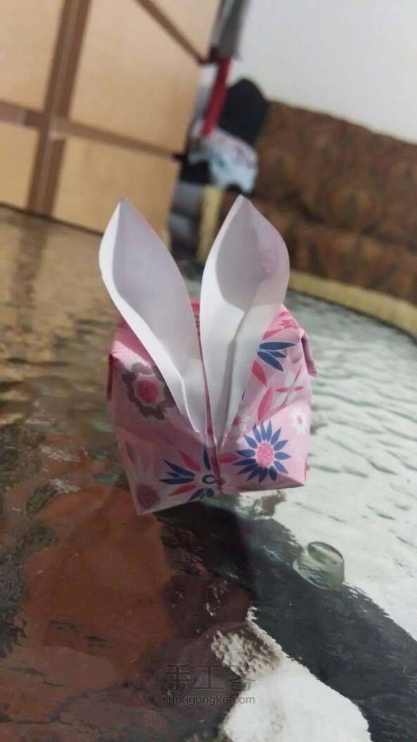 可爱兔兔  折纸方法 第18步