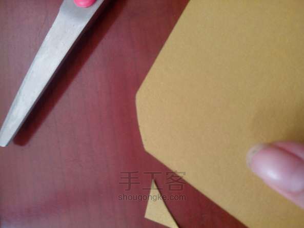 橡皮章印片卡纸圆角处理 DIY手工制作教程 第6步