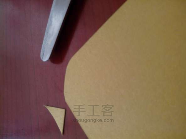 橡皮章印片卡纸圆角处理 DIY手工制作教程 第7步