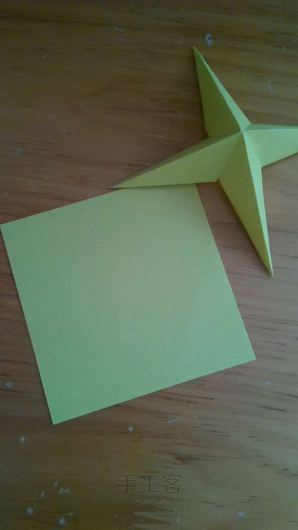 自己动手制作简单又好看的星星 折纸方法 第13步