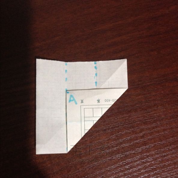 折心形（不一样的方法） 折纸方法 第2步