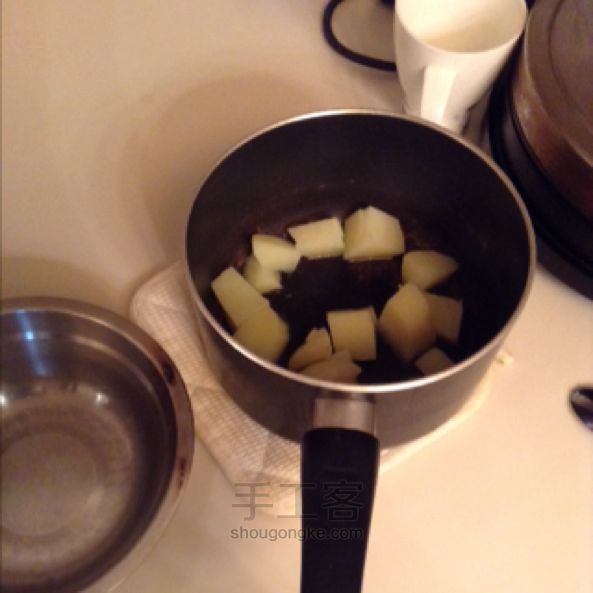 土豆泥 美食教程 第3步
