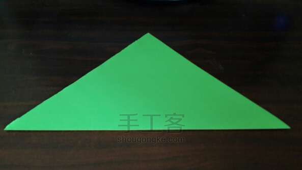 🐰🐰  手工折纸  折纸方法 第2步