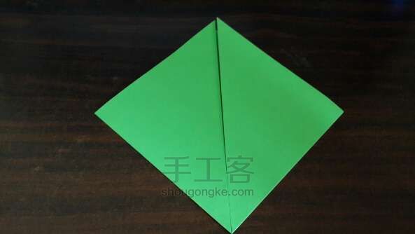 🐰🐰  手工折纸  折纸方法 第4步