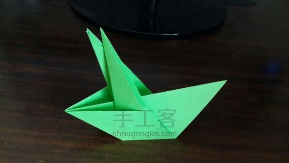🐰🐰  手工折纸  折纸方法 第12步