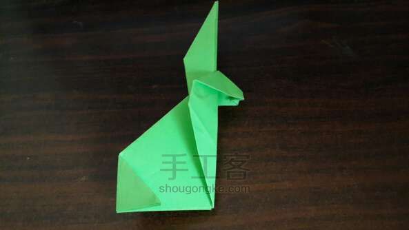 🐰🐰  手工折纸  折纸方法 第19步