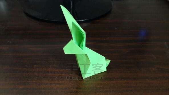 🐰🐰  手工折纸  折纸方法 第24步