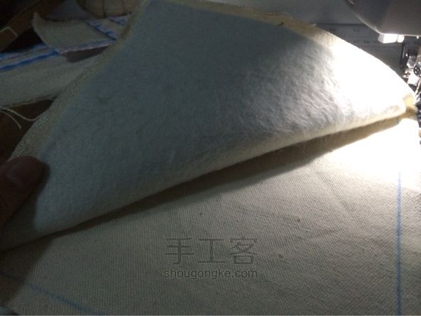 手作帆布萌萌的钱包 布艺DIY手工制作教程 第11步