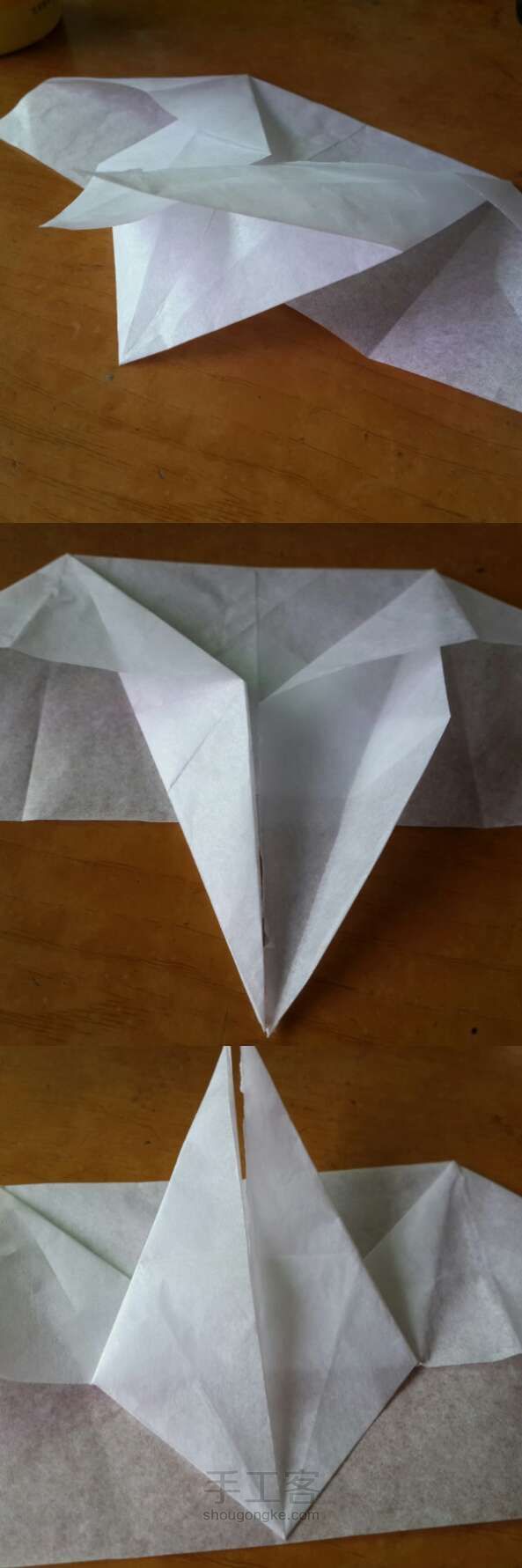 折纸机器猫折纸方法 第5步