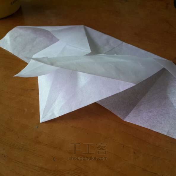 折纸机器猫折纸方法 第4步