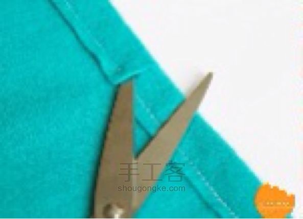 束口袋布艺手工 不织布手提袋手工制作diy教程 第5步