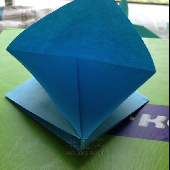 千纸鹤 折纸方法 第12步