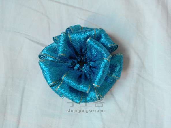 原创多款蝴蝶结，发饰，胸针制作方法 第5步