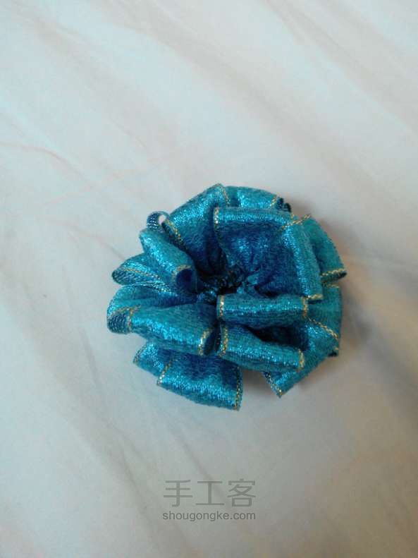 原创多款蝴蝶结，发饰，胸针制作方法 第8步